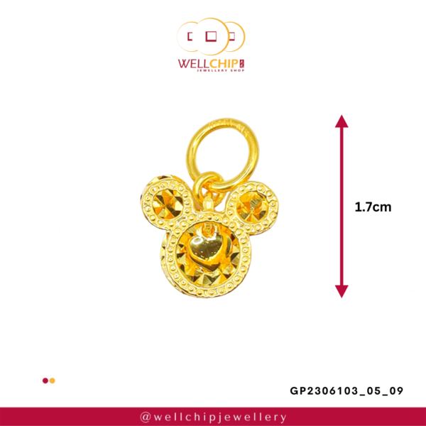 916 Gold Pendant - GP2306103_05_09 - Image 2