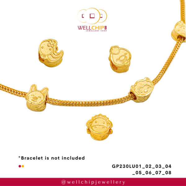 916 GOLD PENDANT - GP230LU01_02_03_04_05_06_07_08 - 图片 2