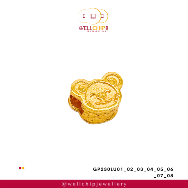 916 GOLD PENDANT - GP230LU01_02_03_04_05_06_07_08 - 图片 3