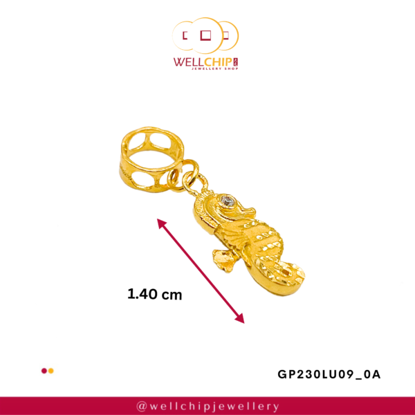 916 GOLD PENDANT - GP230LU09_0A - 图片 2