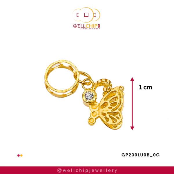 916 GOLD PENDANT - GP230LU0B_0G - 图片 2