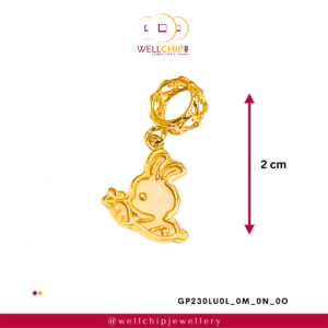916 GOLD PENDANT - GP230LU0L_0M_0N_0O