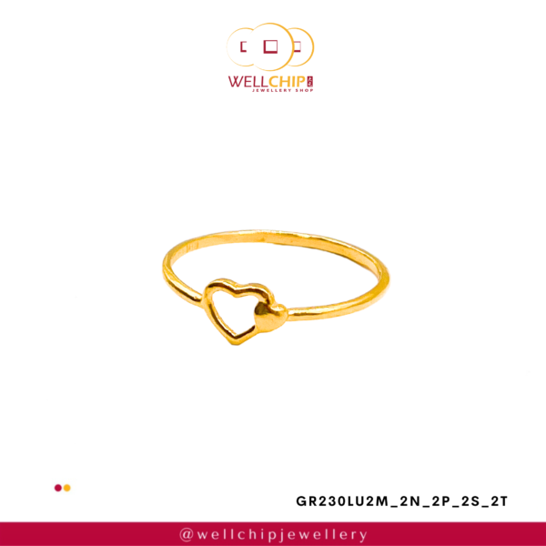 916 GOLD RING - GR230LU2M_2N_2P_2S_2T