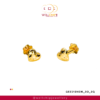 916 GOLD LADIES EARSTUD - GE2312H2M_2O_2Q
