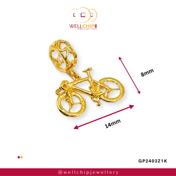 916 GOLD PENDANT - GP2403Z1K - Image 2