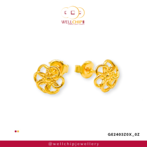 916 GOLD FANCY EARRING - GE2403Z0X_0Z