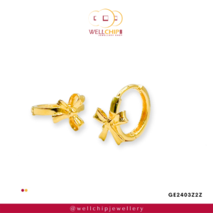 916 GOLD LADIES EARRING - GE2403Z2Z