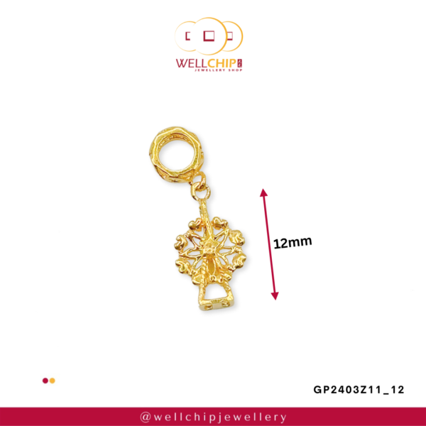 916 GOLD PENDANT - GP2403Z11_12 - Image 2