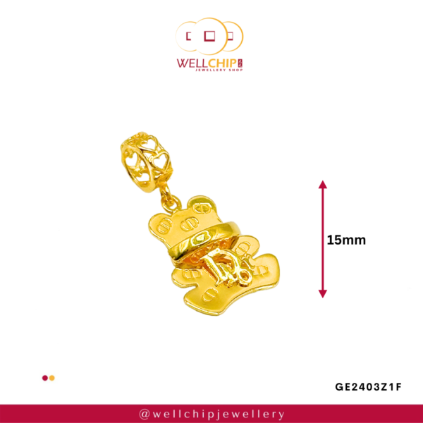 916 GOLD PENDANT - GP2403Z1F - 图片 2