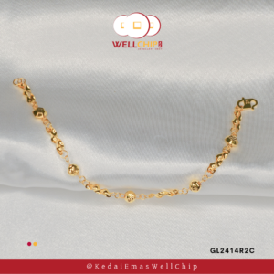 916 GOLD DISCO BRACELET - GL2414R2C
