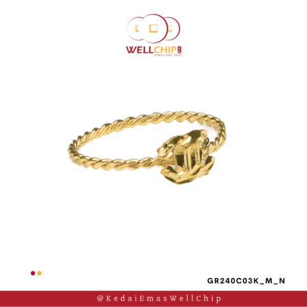 916 GOLD FANCY RING CC - GR240C03K_M_N