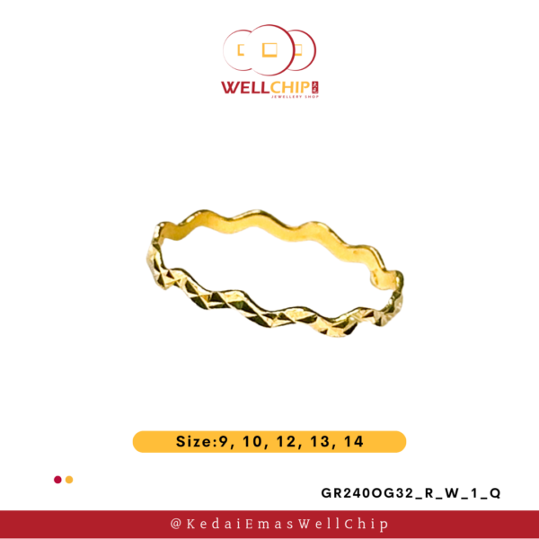 916 GOLD Z RING - GR240OG32_R_W_1_Q - Image 2