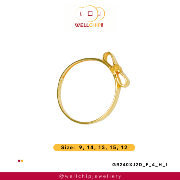 916 GOLD RIBBON RING - GR240XJ2D_F_4_H_I - 图片 2