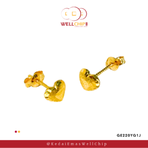 916 GOLD LADIES EARSTUD