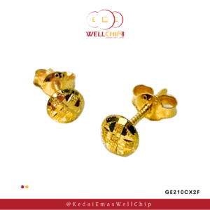 916 GOLD EARSTUD