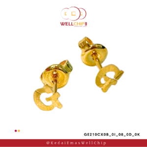 916 GOLD EARSTUD
