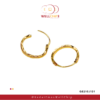 916 GOLD EARRING