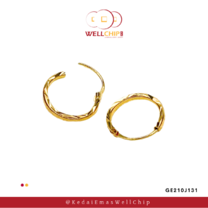 916 GOLD EARRING