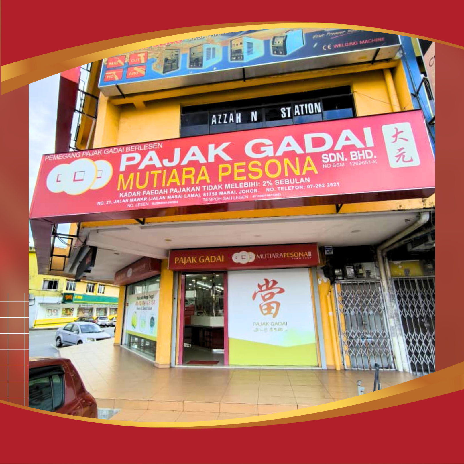 Pajak Gadai Mutiara Persona , Masai