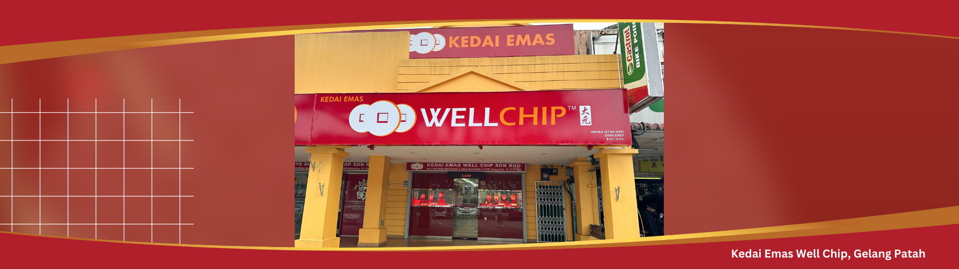 Kedai Emas Well Chip, Gelang Patah