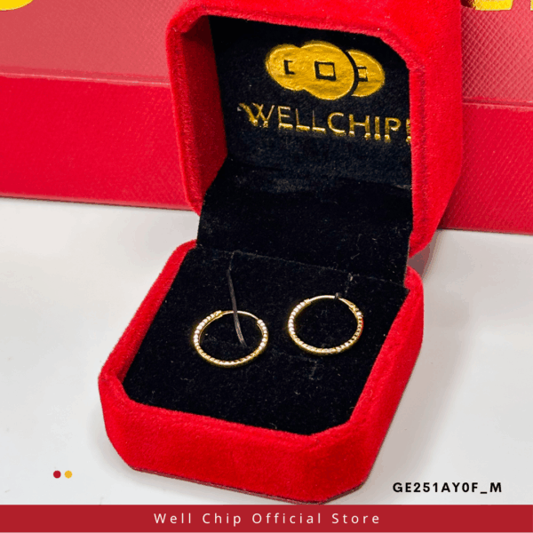 916 GOLD EARRING