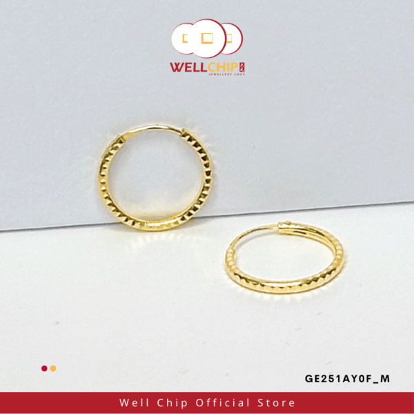 916 GOLD EARRING
