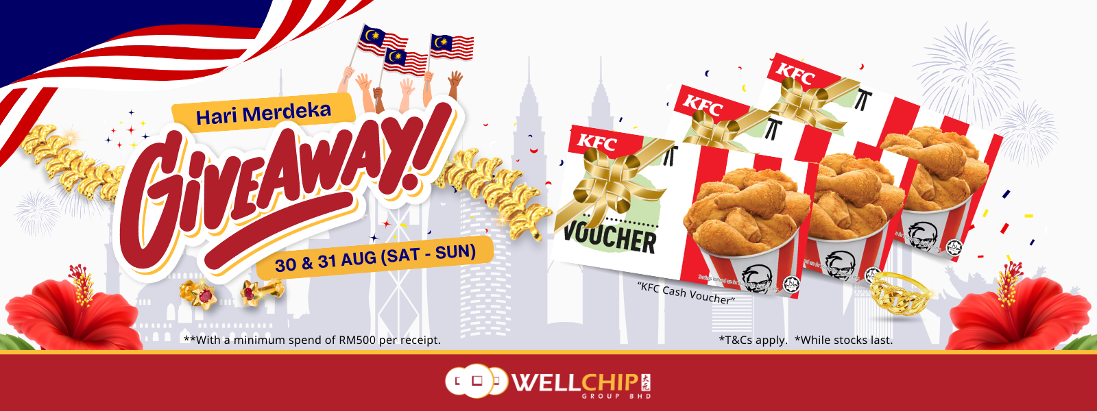 Promosi Merdeka 2025 | kedai emas well chip