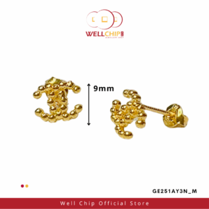 916 GOLD EARSTUD