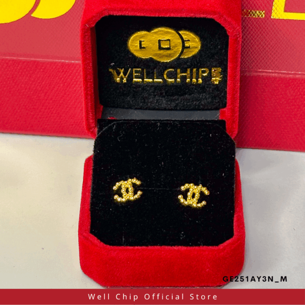 916 GOLD EARSTUD