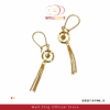 916 GOLD FANCY EARRING