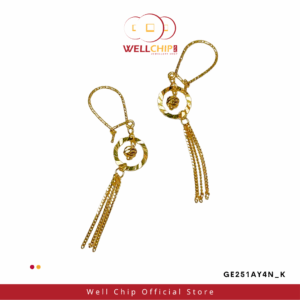 916 GOLD FANCY EARRING