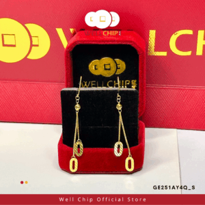 916 GOLD FANCY EARRING