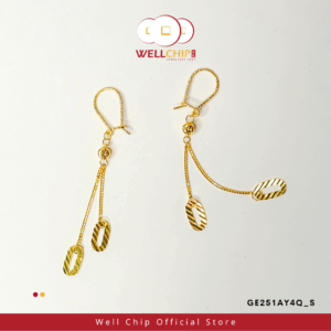 916 GOLD FANCY EARRING
