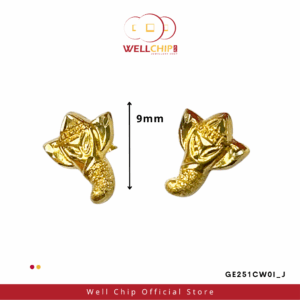 916 GOLD EARSTUD