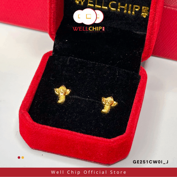 916 GOLD EARSTUD