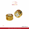 916 GOLD HOLLOW CHARM
