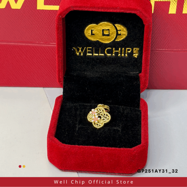 916 GOLD CHARM