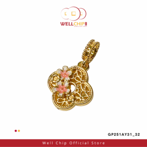 916 GOLD CHARM
