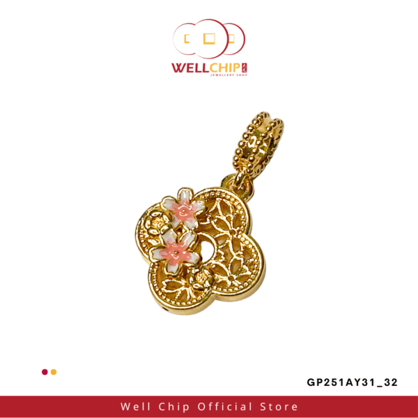 916 GOLD CHARM