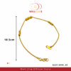 916 GOLD LADIES BRACELET - GL2312H04_05