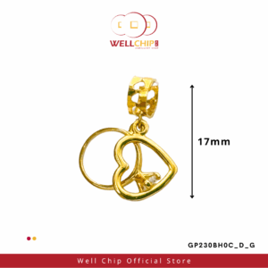 loket emas 916 cincin love