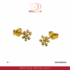 916 Gold Stud earrings