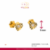 916 Gold Stone Earstud - GE260BI06